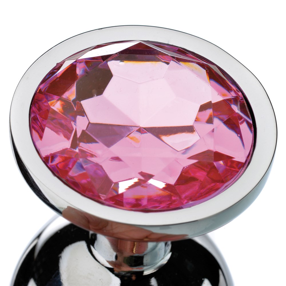Adam & Eve Pink Gem Anal Plug Medium - Image 4