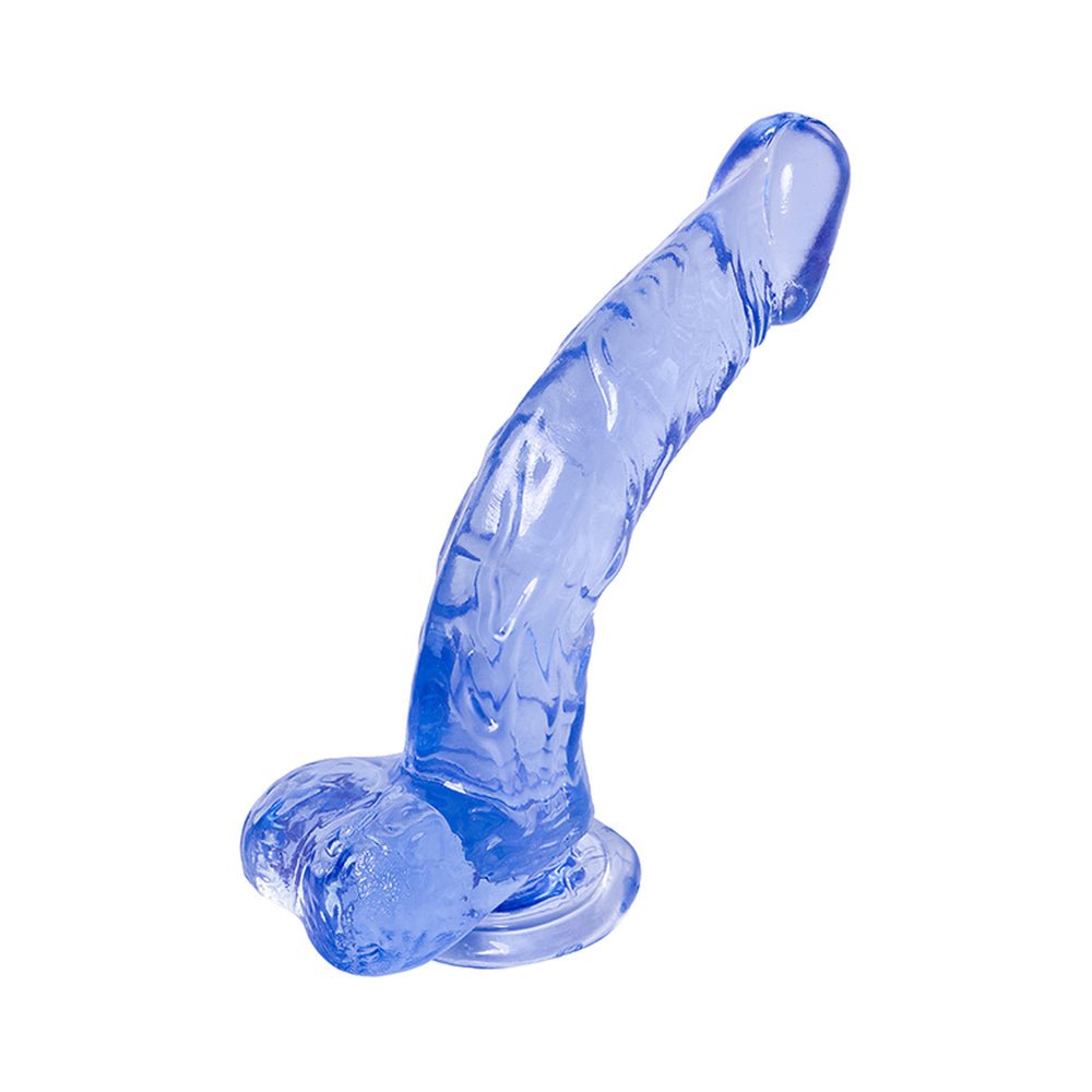 Adam & Eve Cool Curve Jelly Dildo (Bag Packaging) - Image 2