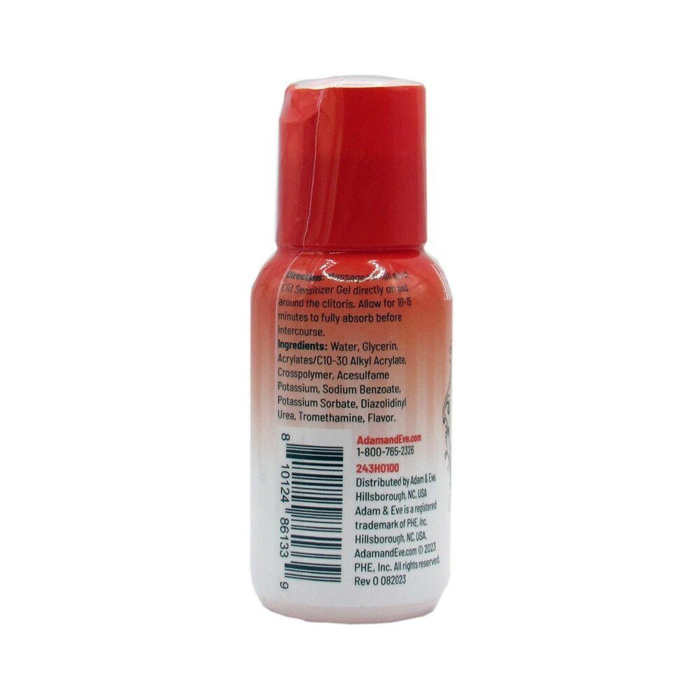 Adam & Eve Strawberry Clit Sensitizer 1 oz. - Image 3
