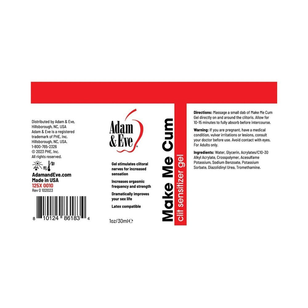 Adam & Eve Make Me Cum Clit Sensitizer Gel 1 oz. - Image 4