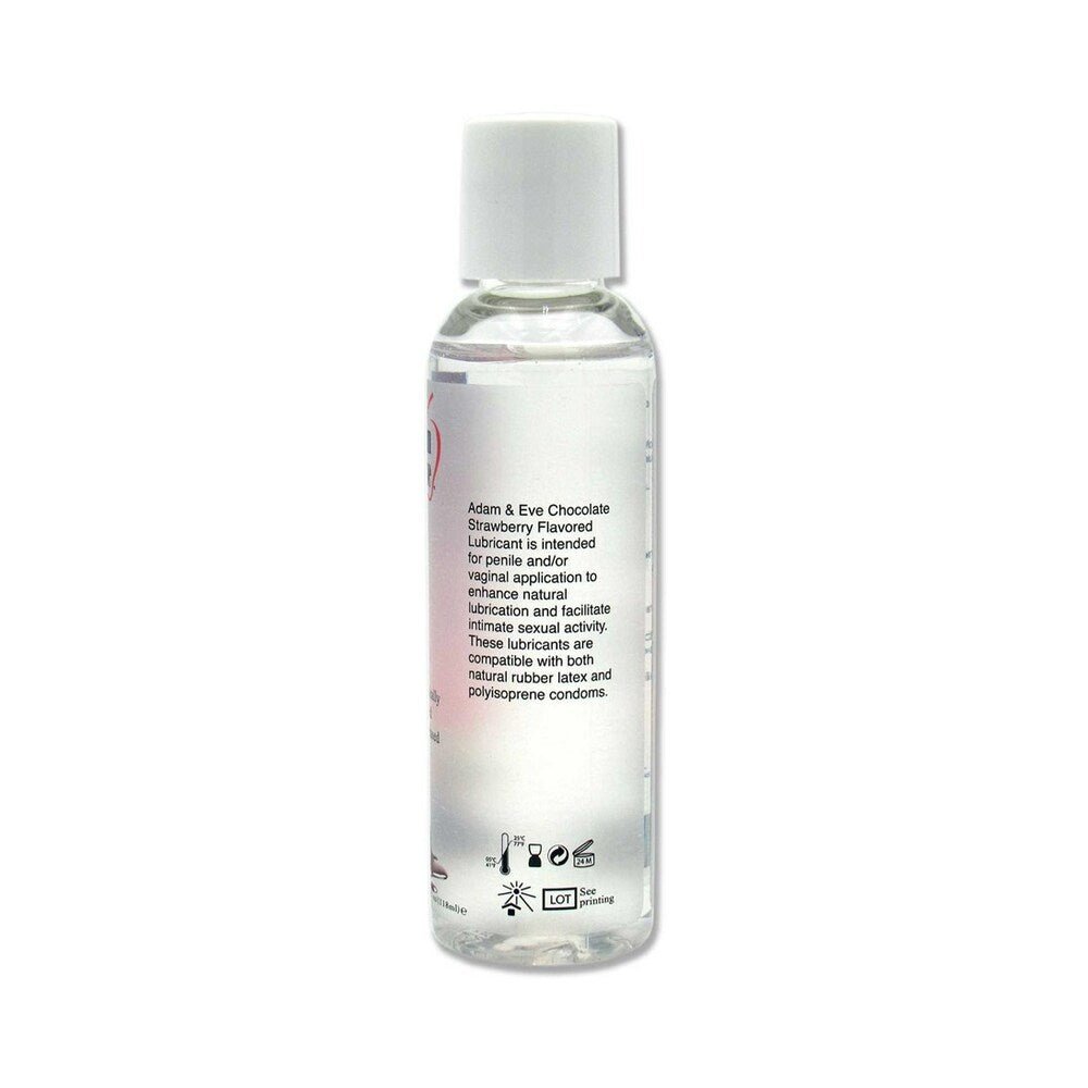 Adam & Eve Flavored Lubricant Chocolate Strawberry 4 oz. - Image 2