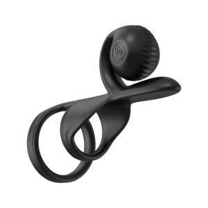 Alternative view of SVibe Snail Jovi Lite Couples Ring Black