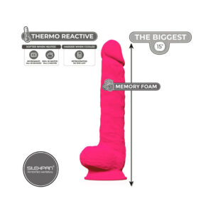 SILEX-D The Original Model 1 Dildo 15 in. Pink - Image 7