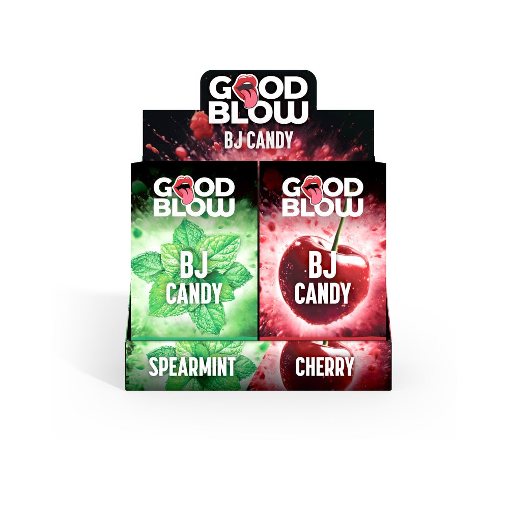 Good Blow BJ Candy Spearmint/Cherry 24-Piece POP Display - Image 3