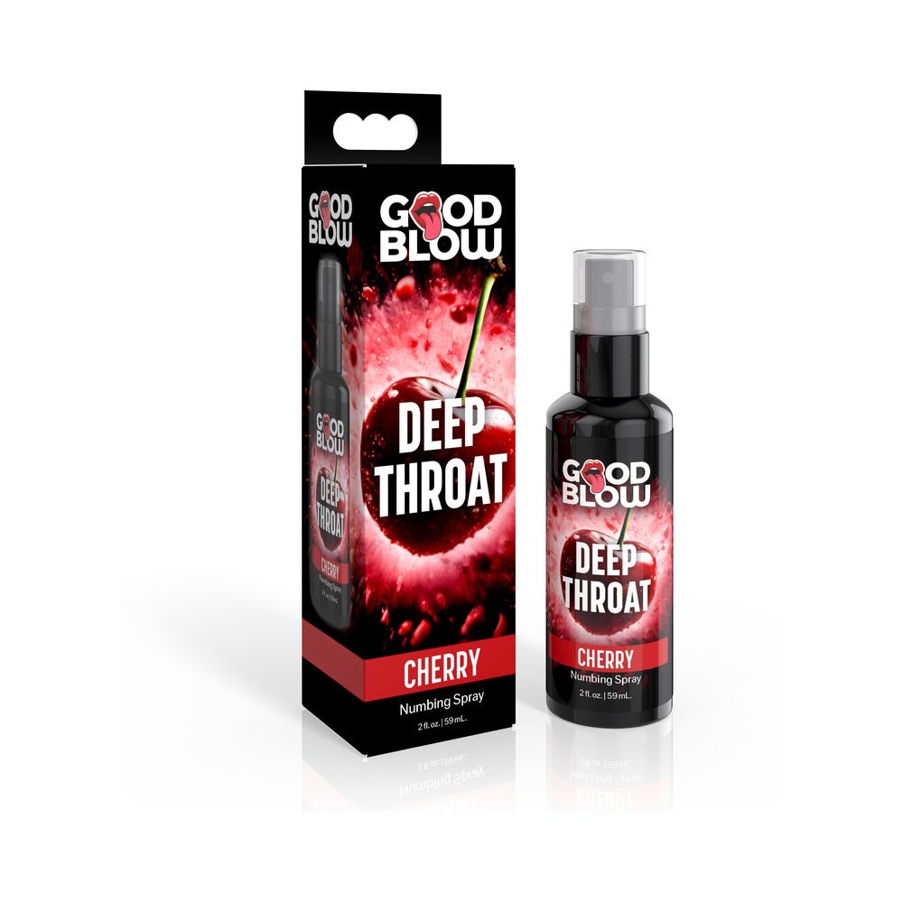 Good Blow Throat Numbing Spray Cinnamon/Spearmint 24-Piece POP Display - Image 4