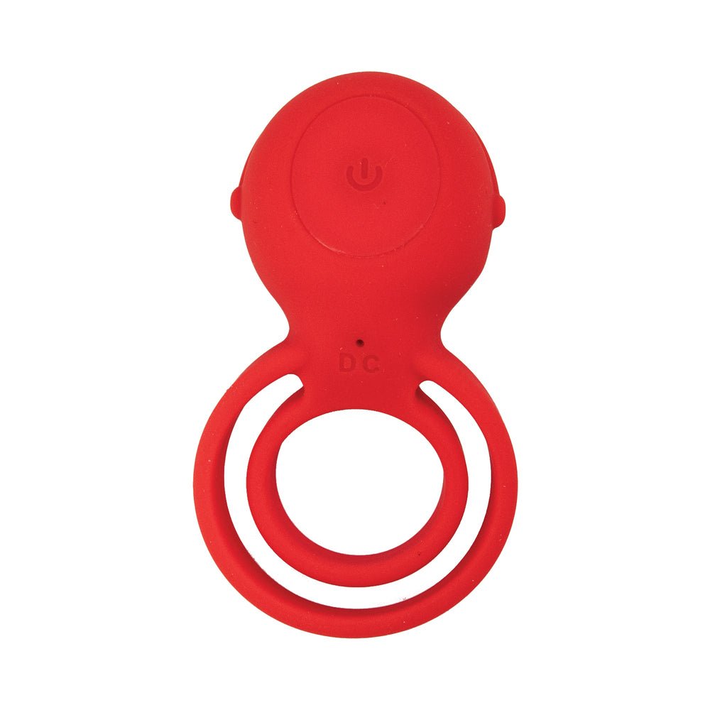 Cockpower Ultimate Vibrating Cockring Red - Image 4