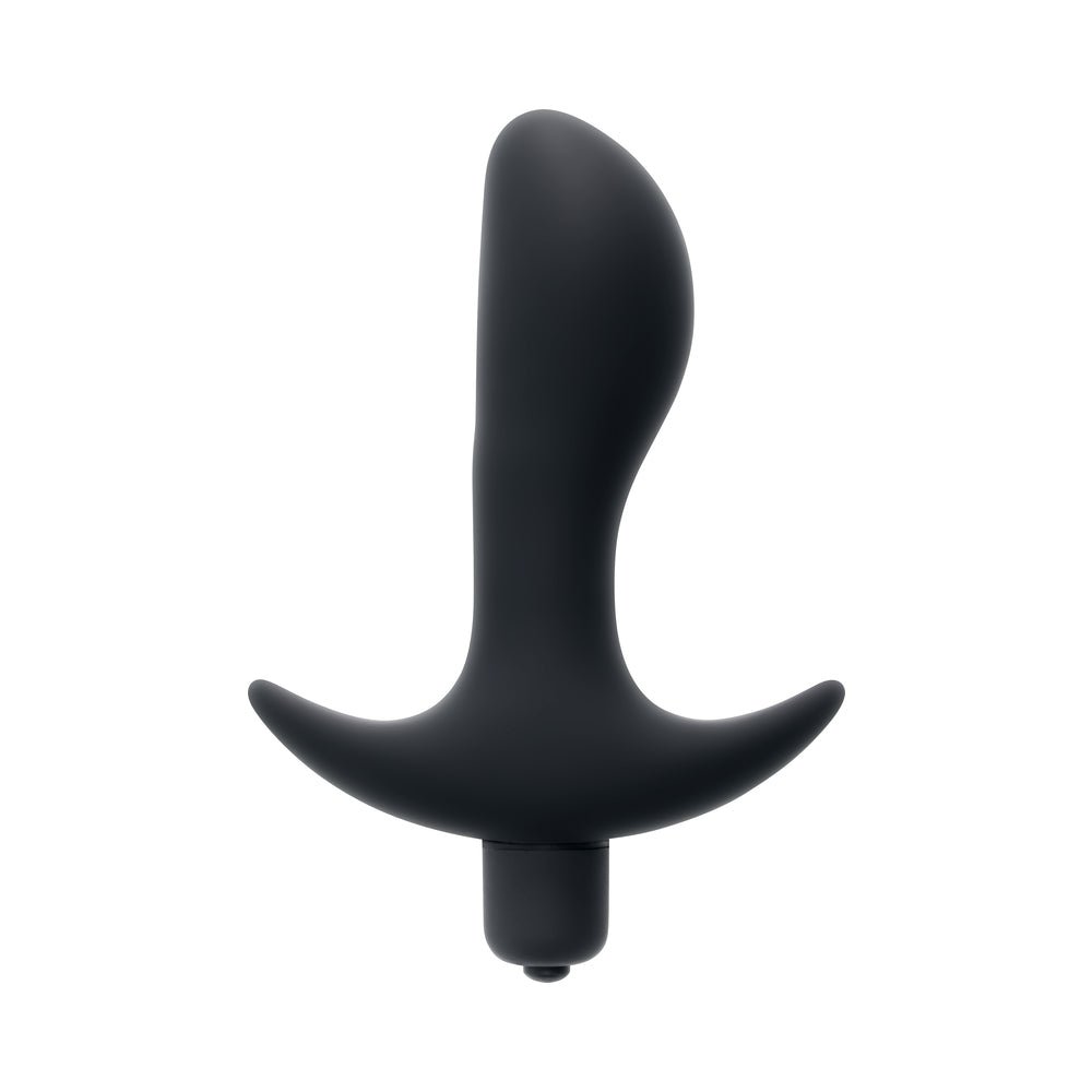 Selopa P-Spot Trainer Battery Operated Prostate Vibe Silicone Black - Image 2