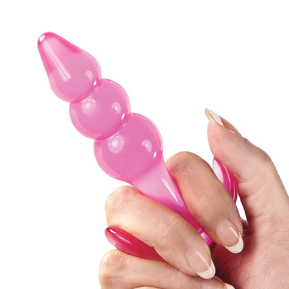 Adam & Eve Bumpy Bubbles Anal Plug (Bag Packaging) - Image 4