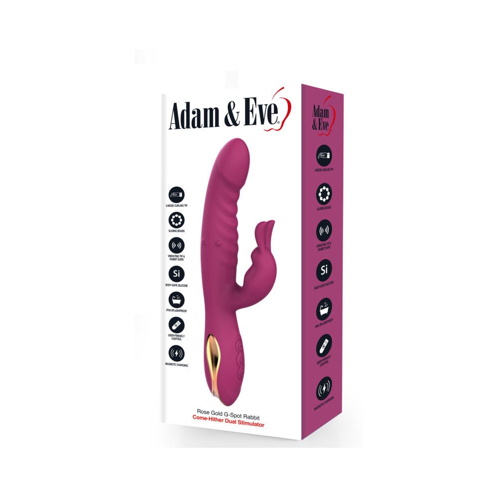 Adam & Eve Rose Gold G-Spot Rabbit - Image 6