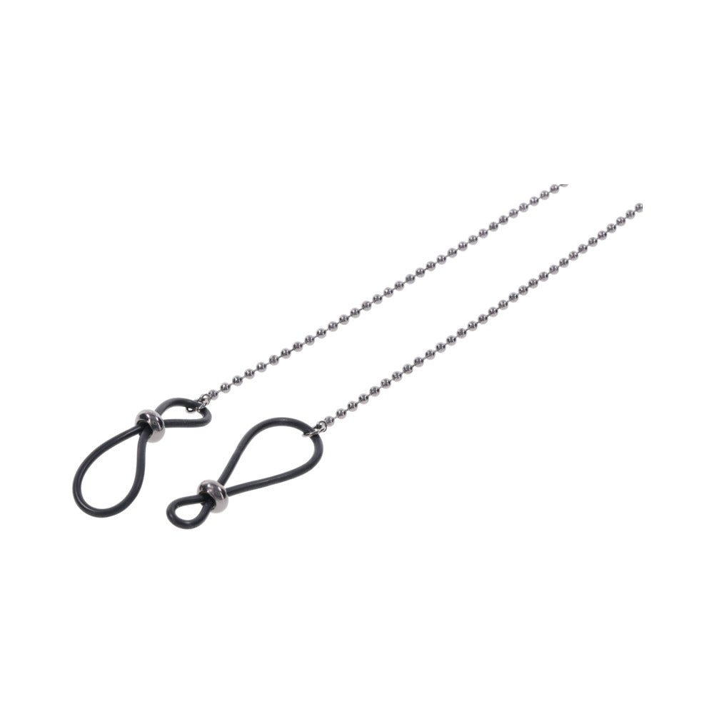 Sportsheets Sex & Mischief Ex''s & Oh''s Body Jewelry with Nipple Ties - Image 3