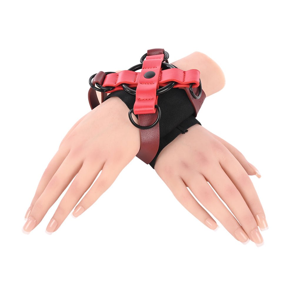 Sportsheets Sex & Mischief Ex''s & Oh''s Cross Cuffs - Image 2