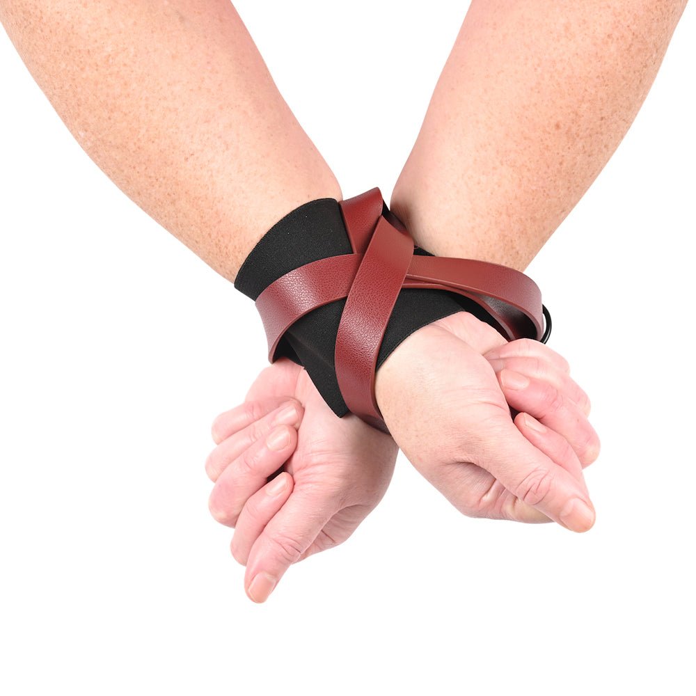 Sportsheets Sex & Mischief Ex''s & Oh''s Cross Cuffs - Image 7