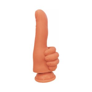 Alternative view of Finger Fest Thumbs Up Dildo Tan