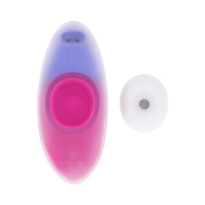 Alternative view of Evolved Paradise Panty Rechargeable Silicone Remote-Controlled Wearable Vibrator Pink/Purple