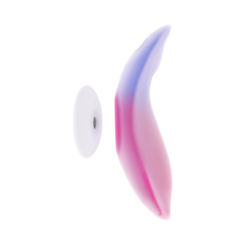 Evolved Paradise Panty Rechargeable Silicone Remote-Controlled Wearable Vibrator Pink/Purple - Image 4