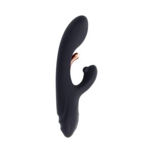 Alternative view of Playboy Aureus Rechargeable Silicone Rabbit Vibrator 2 AM