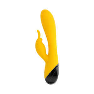 Alternative view of Selopa Buzzz Bunny Rechargeable Silicone Flexible Rabbit Vibrator Yellow