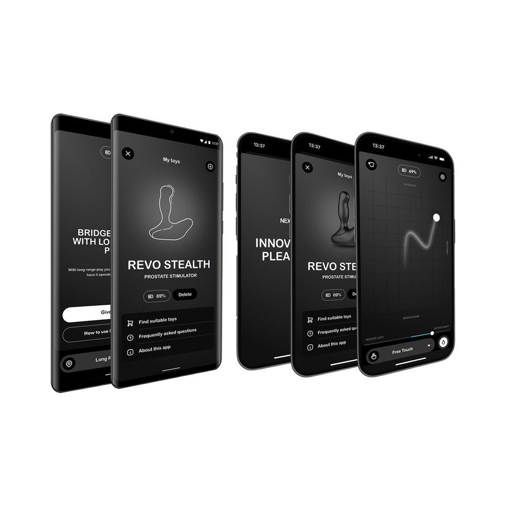 Nexus Revo Stealth App Enabled Rotating and Vibrating Remote Control Prostate Massager - Image 9