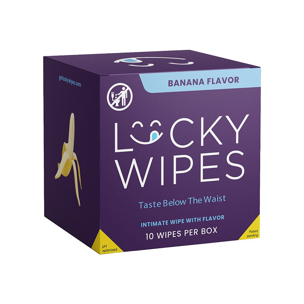 Sweetums Lucky Wipes Banana Flavor 10-Pack