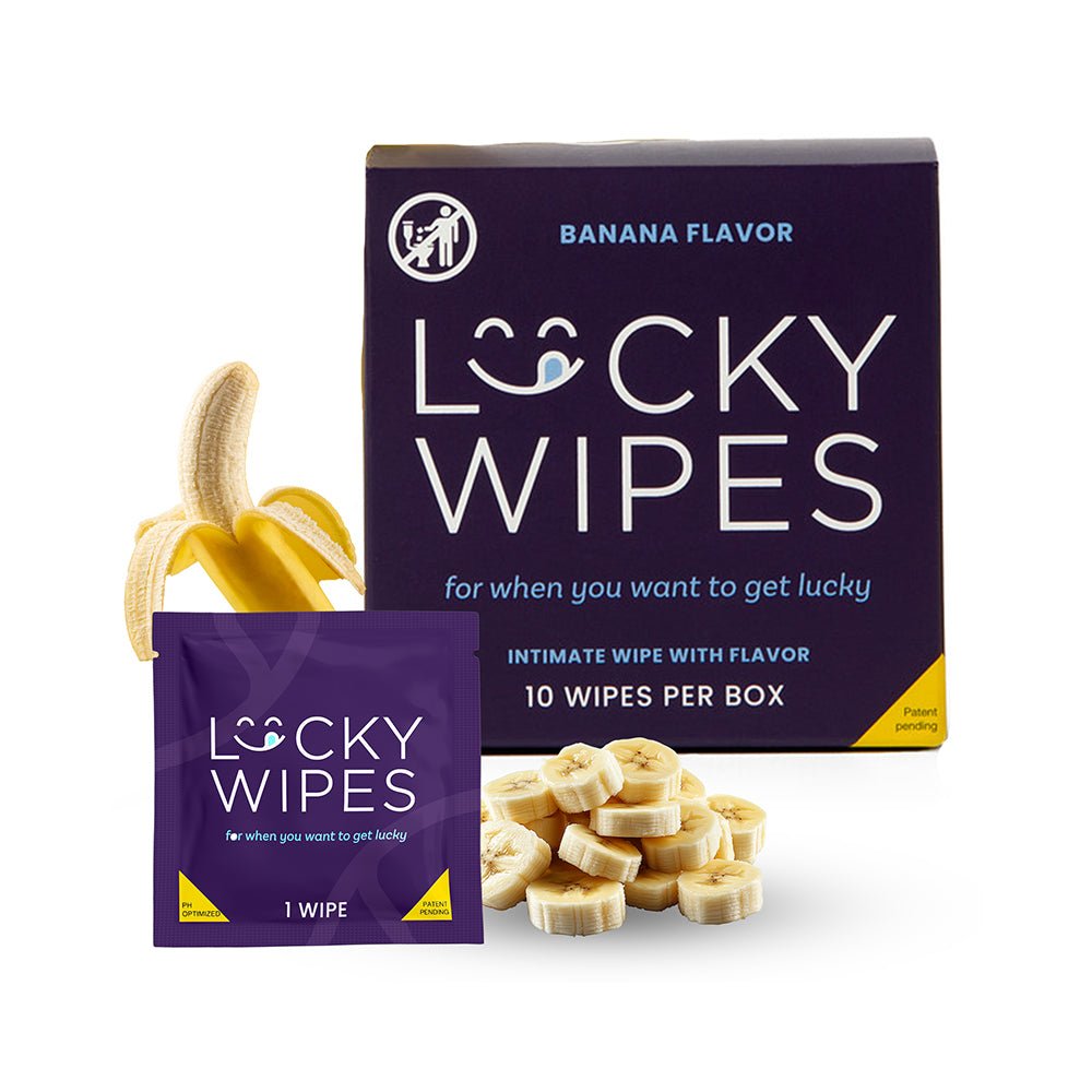 Sweetums Lucky Wipes Banana Flavor 10-Pack - Image 2