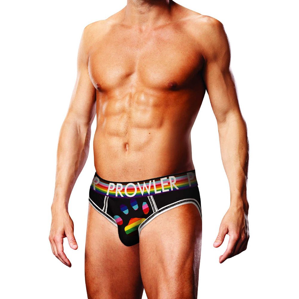 Prowler Oversized Paw Open Brief Black 2XL - Image 2