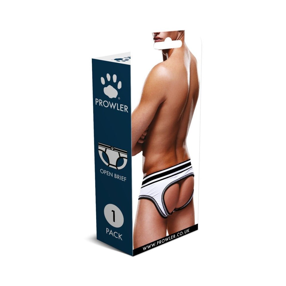 Prowler Open Brief White/Black S - Image 4