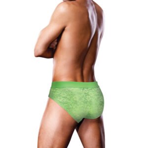 Prowler Lace Brief Neon Green L - Image 3