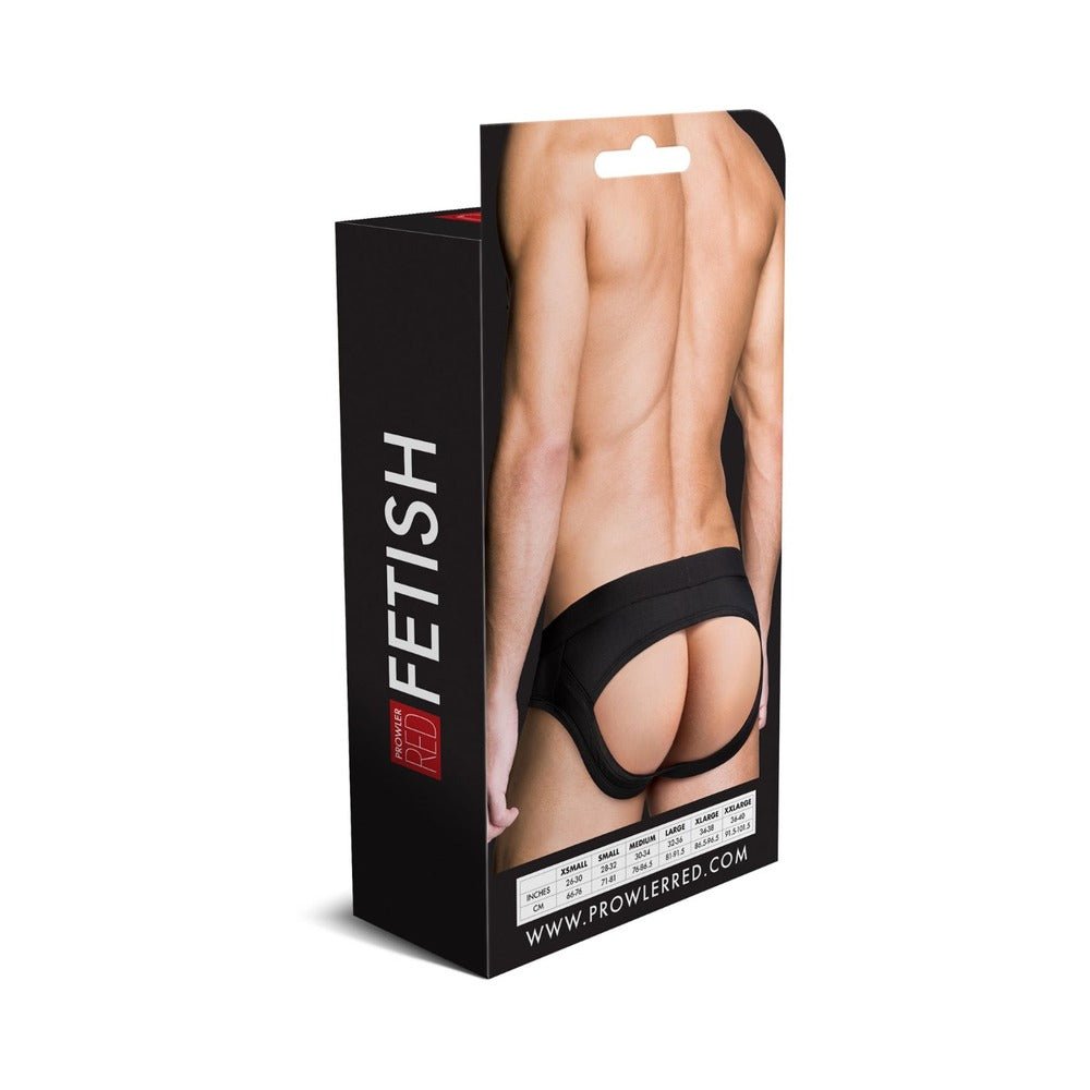 Prowler RED Assless Brief Black S - Image 4