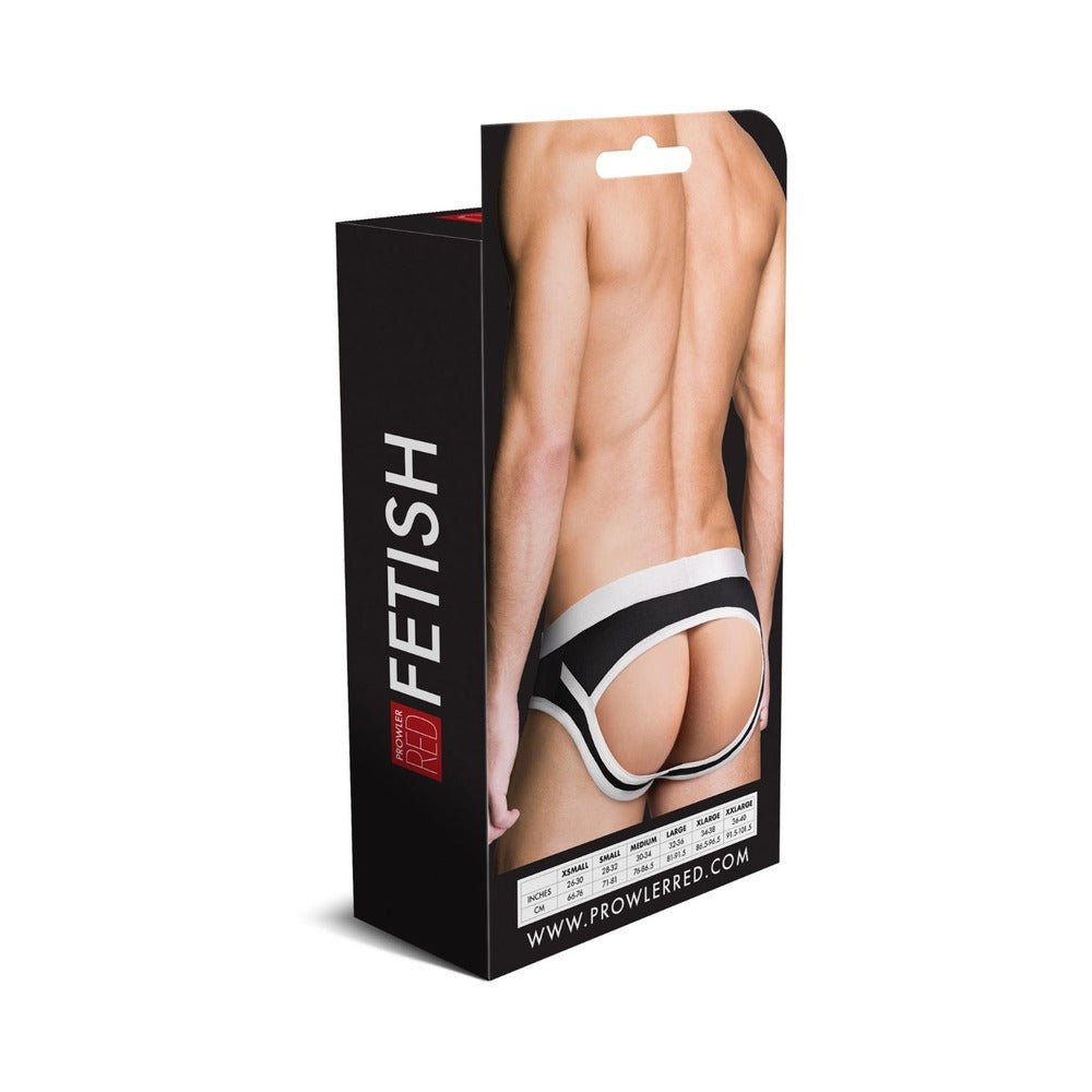 Prowler RED Assless Brief White XL - Image 4