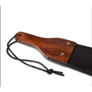 Alternative view of Prowler RED Leather and Wood Flapper Paddle