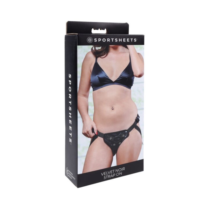 Sportsheets Velvet Noir Strap-On