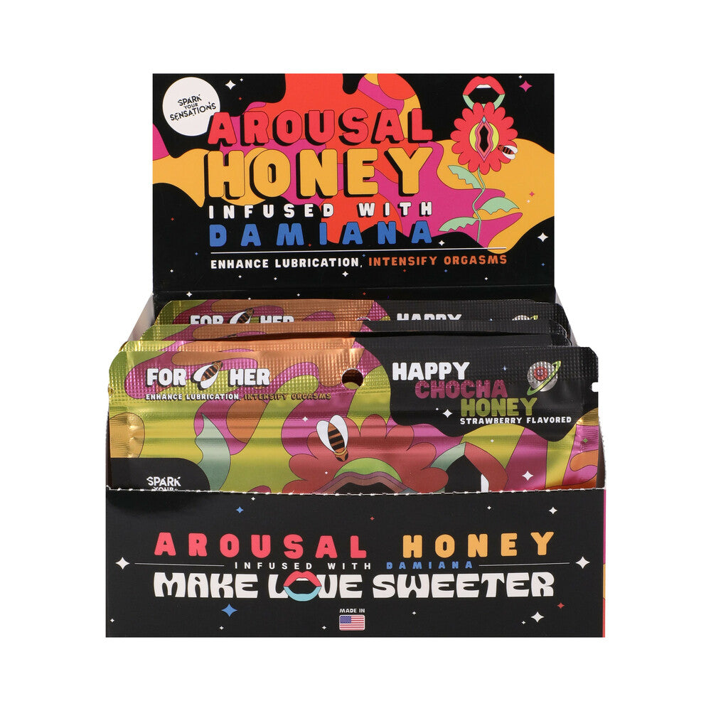 Happy Chocha Honey Arousal Honey 12-Pack Display - Image 2