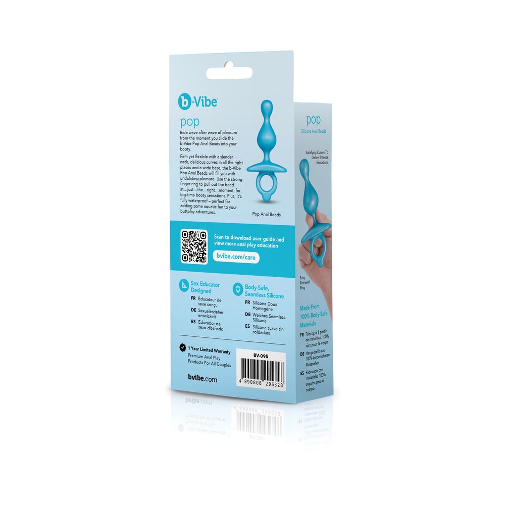 b-Vibe Butties Pop Beaded Silicone Plug - Image 8