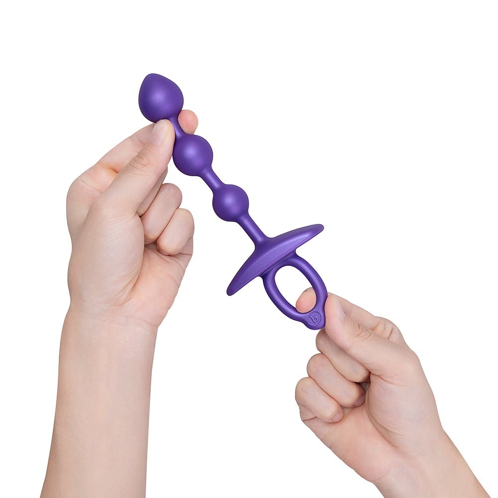 b-Vibe Butties Zip Silicone Anal Bead - Image 7