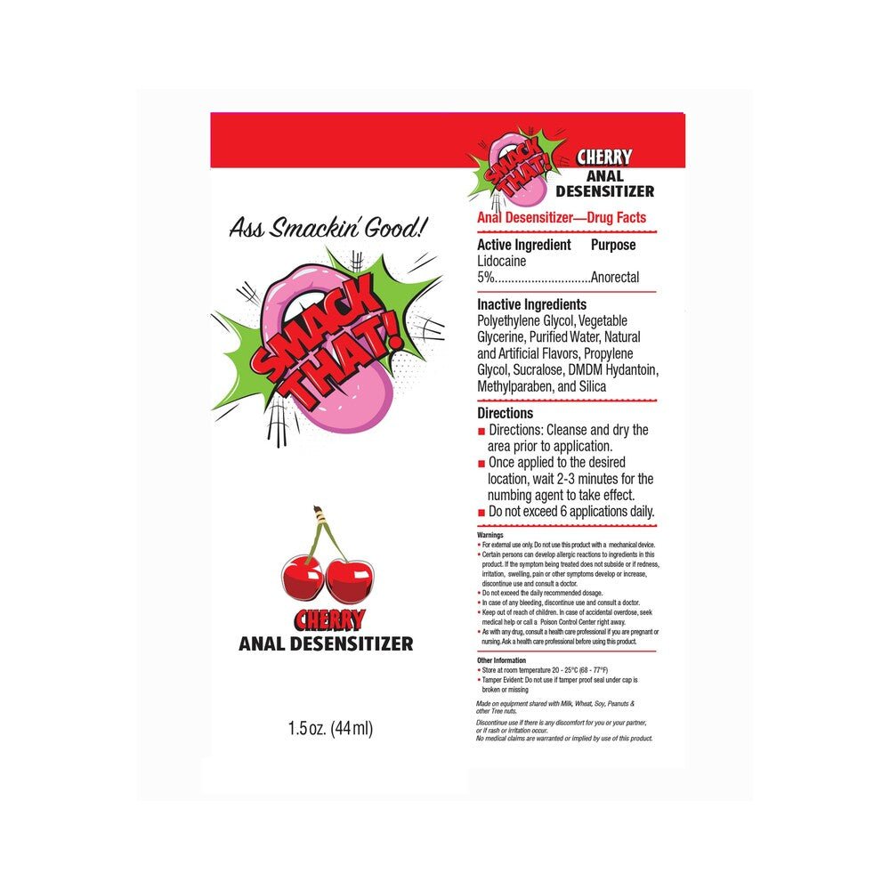 Smack That Anal Desensitizer Cherry 1.5 oz. - Image 4