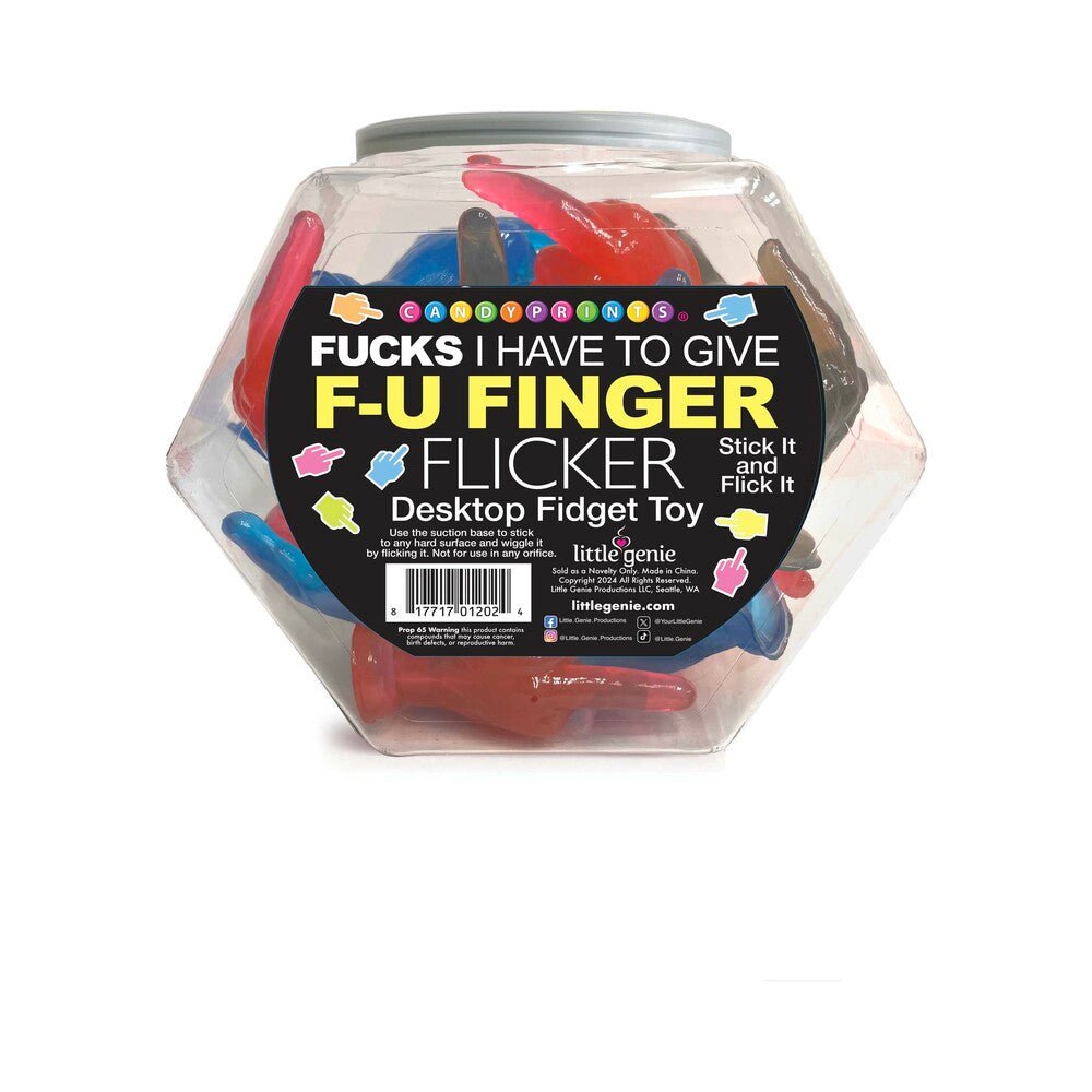 FU Finger Flickers 24-Piece Fishbowl - Image 3