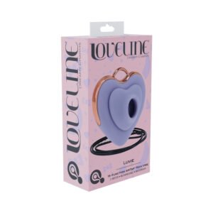 LoveLine Luvie AirTapTech Rechargeable Vibrator Waterproof Lavender