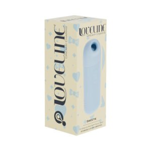 LoveLine Sweetie AirTapTech Rechargeable Vibrator Waterproof Blue