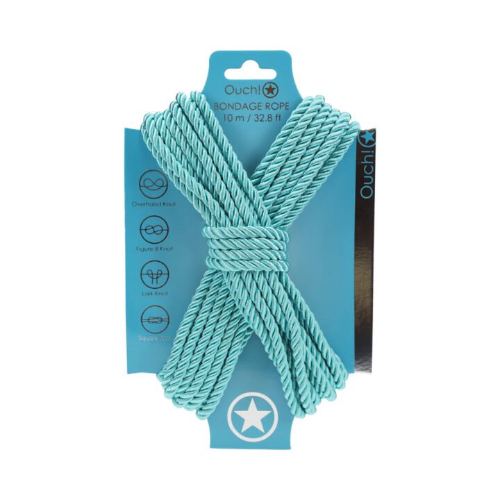 Ouch! Bondage Rope 10 m Nylon Blue