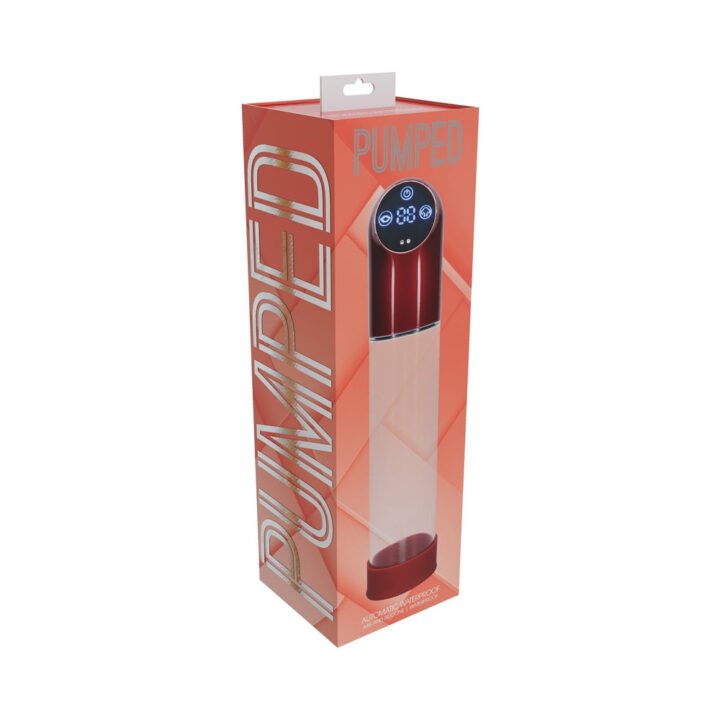 PUMPED Automatic Waterproof Metal Red