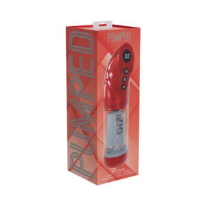 PUMPED StrokeMate Masturbator Metallic Red