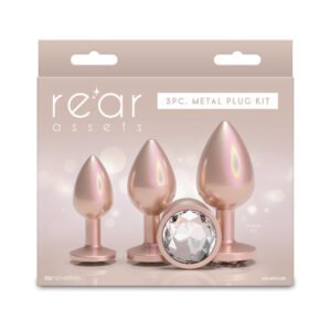 Rear Assets Trainer Plug Kit Iridescent Champagne/Clear