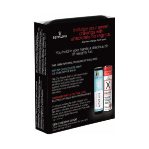Alternative view of Sensuva Lips & Nips Pleasure Kit Chocolate Strawberry