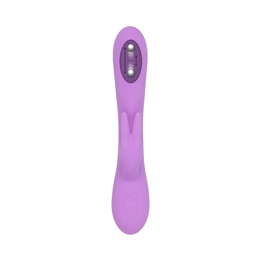 Evolved Bead The Way Rechargeable Dual Stimulator Silicone Pink - Image 2