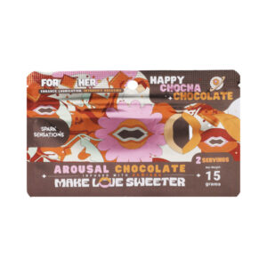 Alternative view of Happy Chocha Hers Chocolate 12 Pack Display (15g per pack - 2 servings)