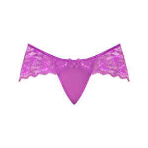 Magic Silk Butterfly Fantasies Boy Short Neon Purple Queen Size - Image 3