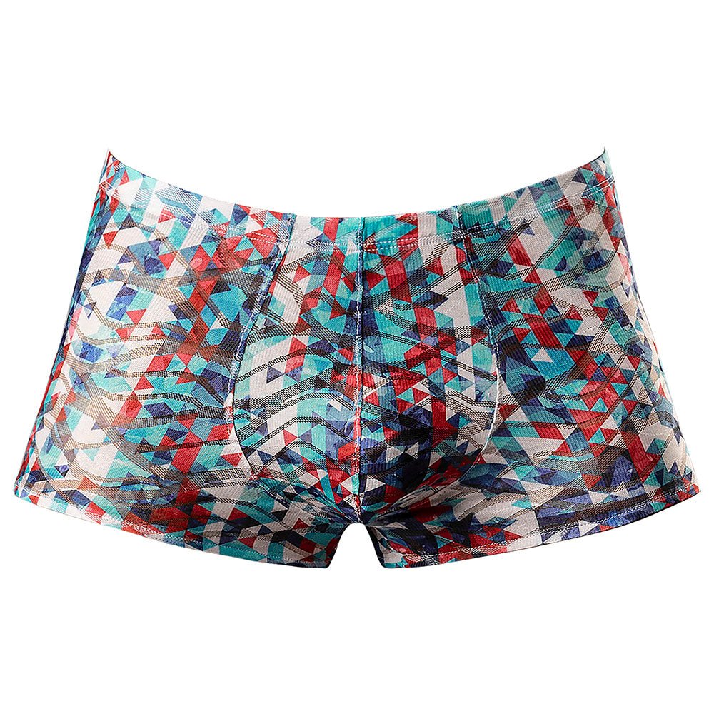 Male Power Your Lace Or Mine Pouch Short Geometric M - Image 4