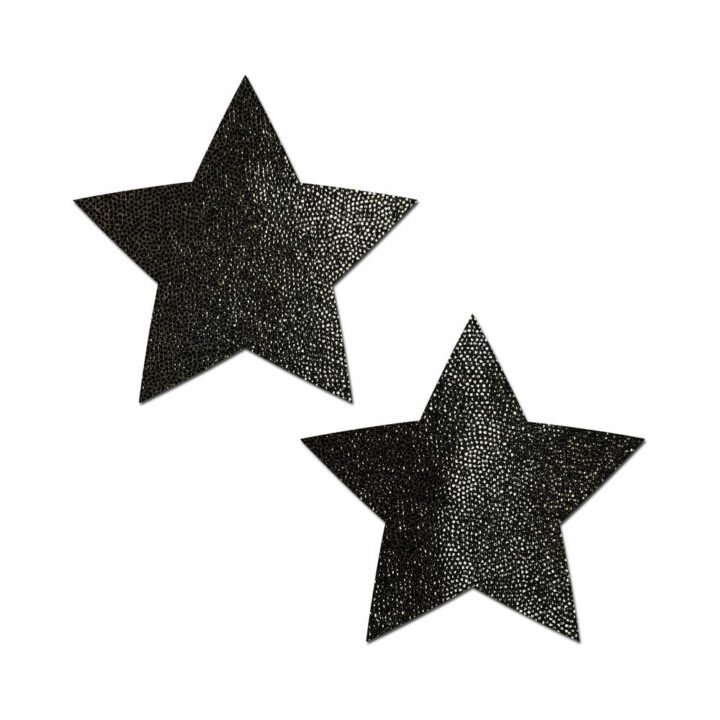 Pastease Everyday Reusable: Liquid Black Star Pasties