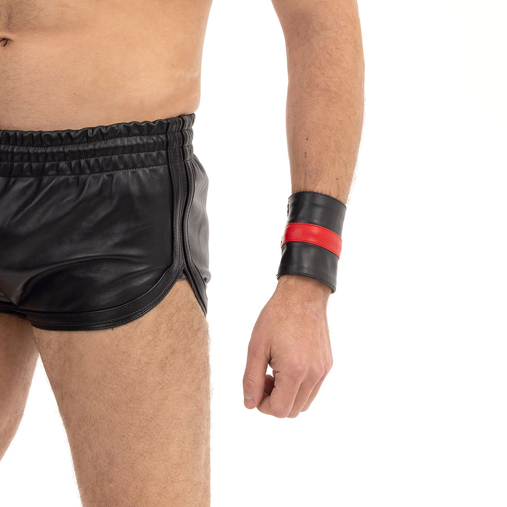 Prowler RED Leather Wrist Wallet Black/Red XL - Image 2