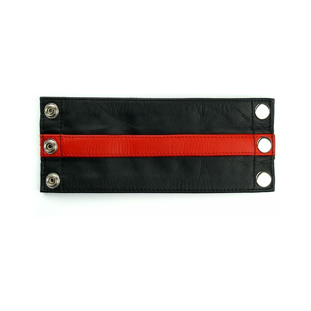 Prowler RED Leather Wrist Wallet Black/Red XL - Image 3